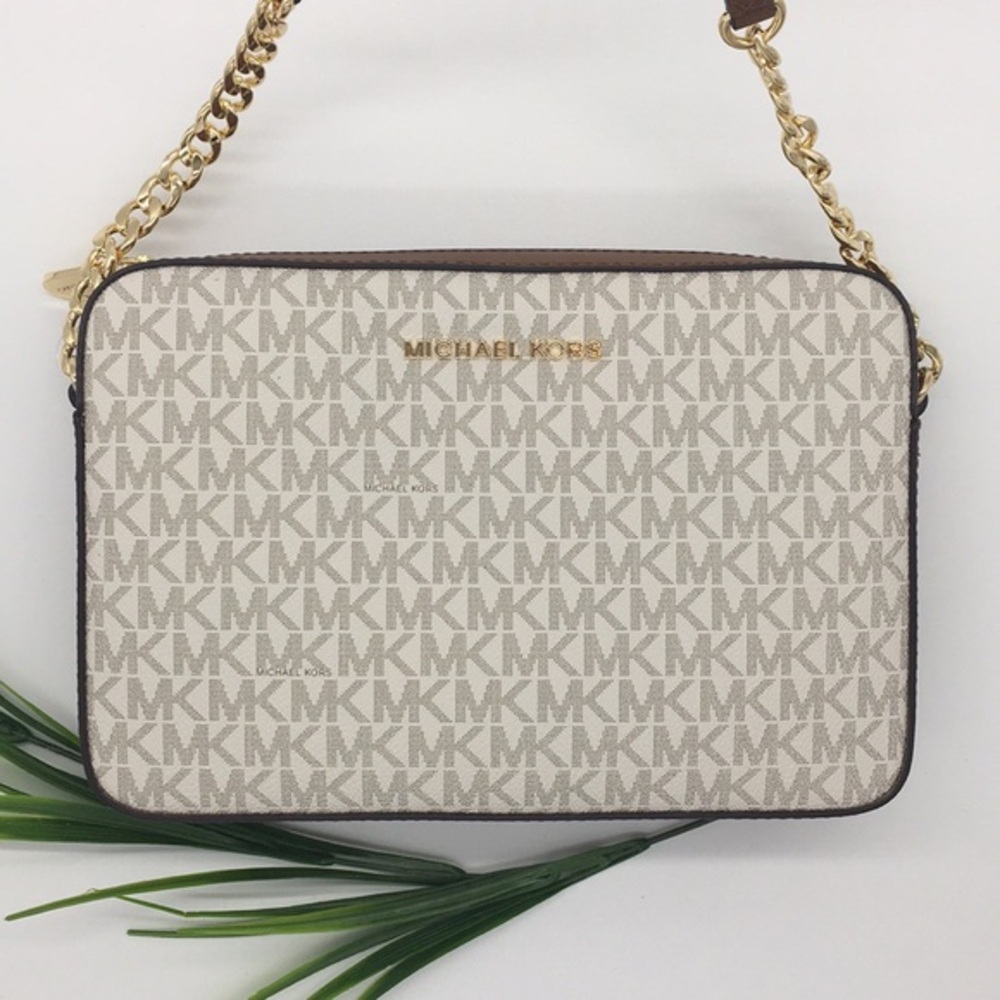 MICHAEL KORS LG EW CROSSBODY Bag Vanilla